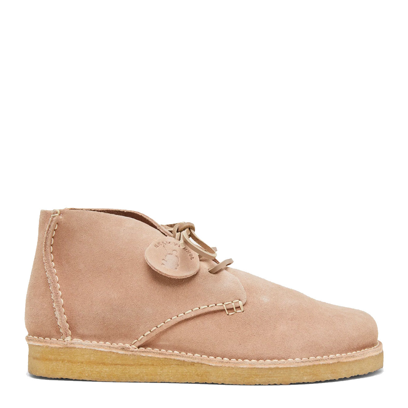 Best Seller Yogi x Johnny Marr Glenn Suede Boot Nude Pink